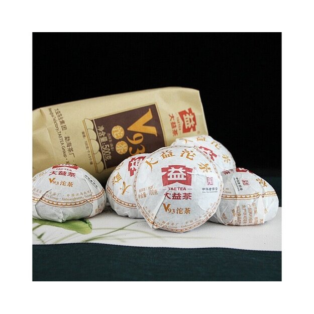 Ripe Pu-Erh (Menghai Classic: V93 / 2022 m.) arbata (100 g.) 2