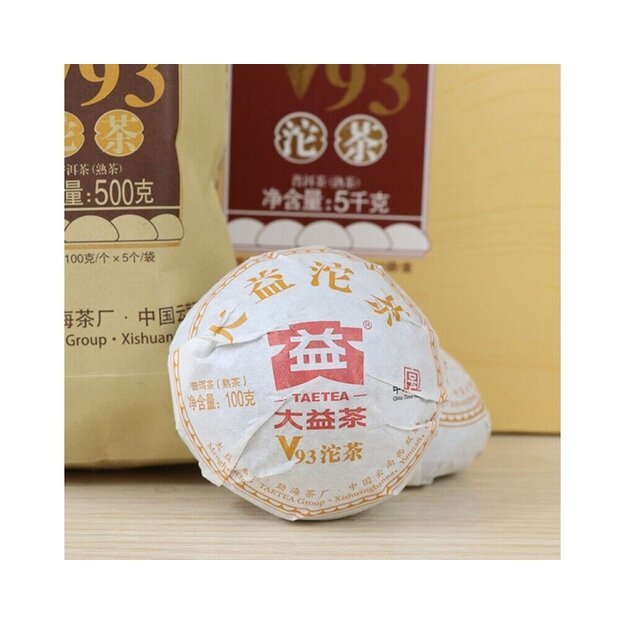 Ripe Pu-Erh (Menghai Classic: V93 / 2022 m.) arbata (100 g.) 3