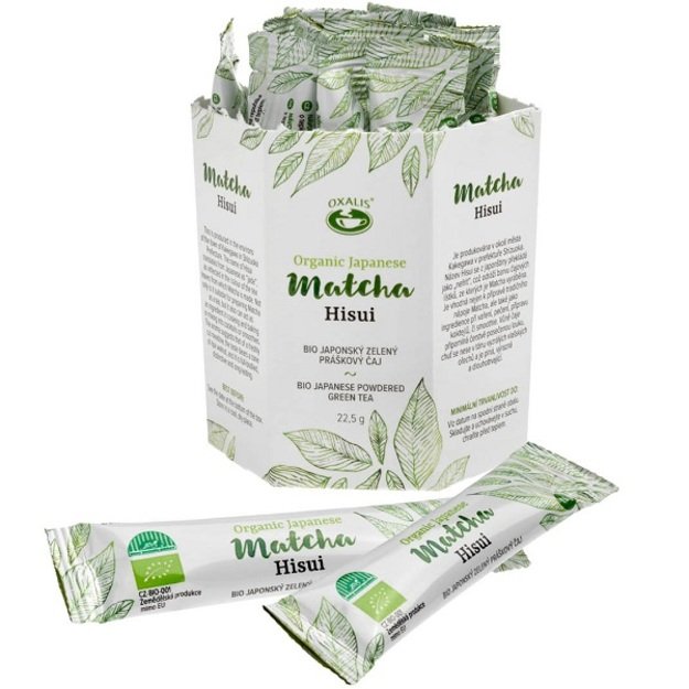 Matcha HISUI (Eko) žaliosios arbatos milteliai (15 x1,5 g.)