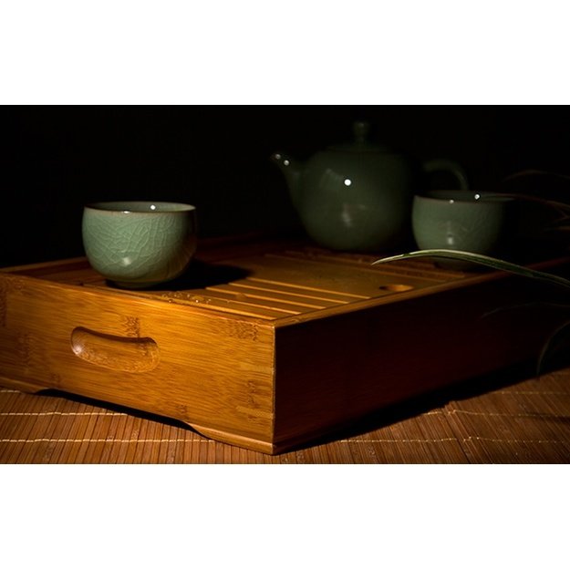 Bambukinis KUNG FU arbatos padėklas