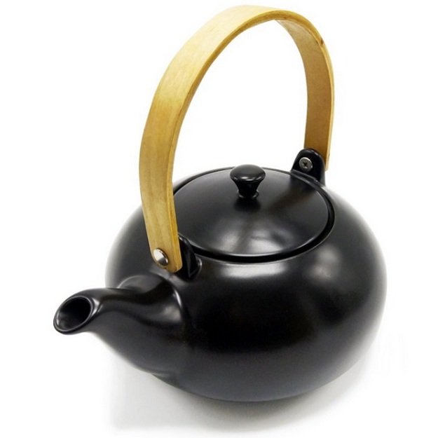 Keramikinis arbatinukas ir 4 pialos JAPANDI (1000 ml.)
