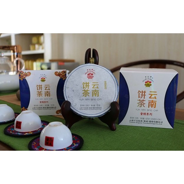 Raw Pu-Erh (Xiaguan Classic: BING CHA / 2014 m.) arbata (125 g.)