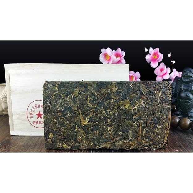 Raw Pu-Erh (LAO BAN ZHANG / 2015 m.) arbata (250 g.)