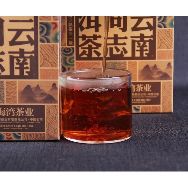 Ripe Pu-Erh (Haiwan Classic: LAO TON GZHI / 2018 m.) arbata (250 g.)