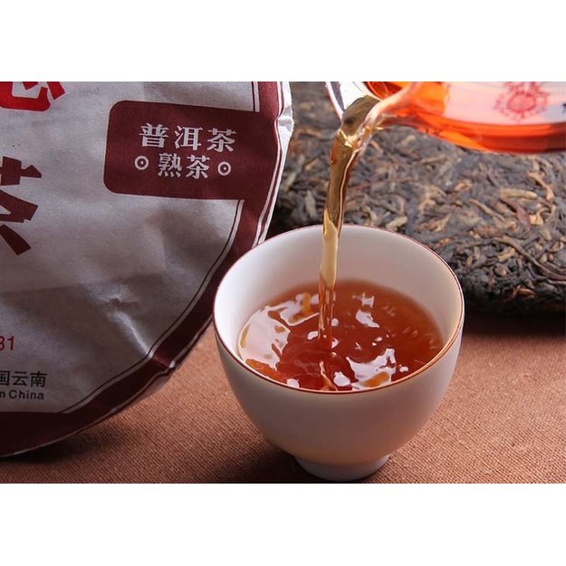 Ripe Pu-Erh (Haiwan Classic: 9978 / 2018, 2021 m.) arbata (357 g.)