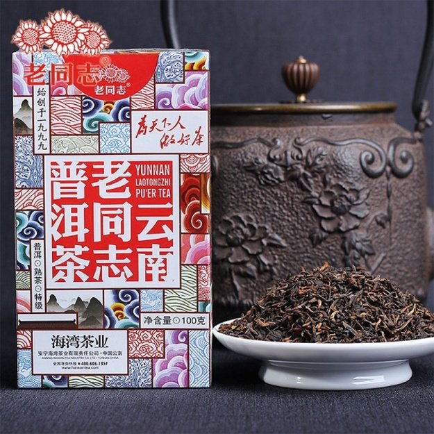 Ripe Pu-Erh (Haiwan Classic: LAO TON GZHI / 2019, 2018 m.) arbata (100 g.)