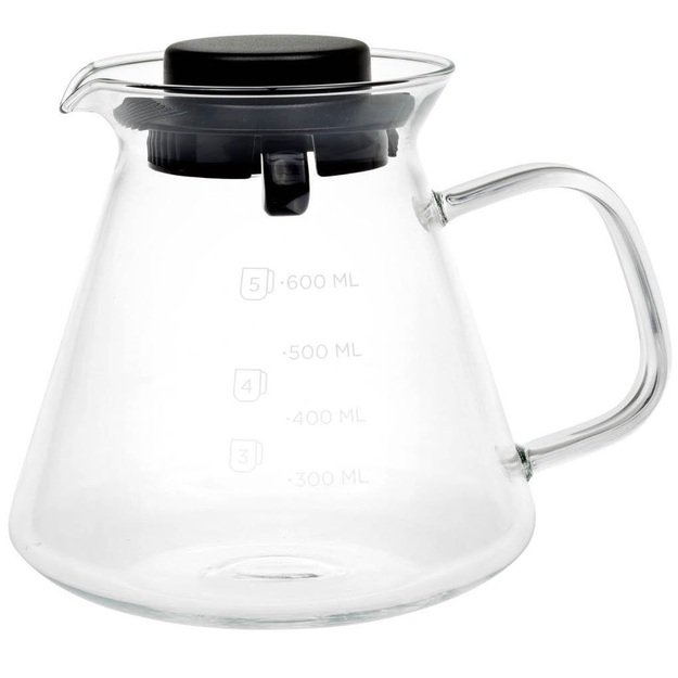 Stiklinis arbatinukas CRYSTAL (600 ml.)