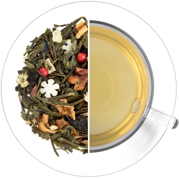 SENCHA žalioji arbata ANANASAS - KOKOSAS