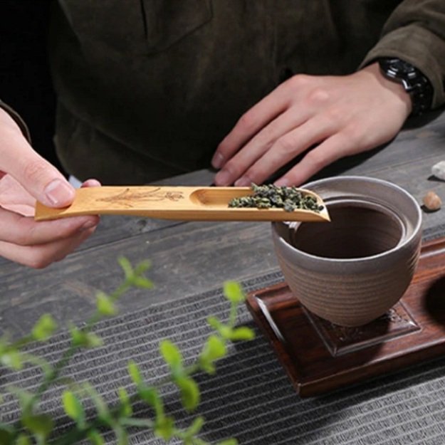 Bambukinis arbatos samtelis