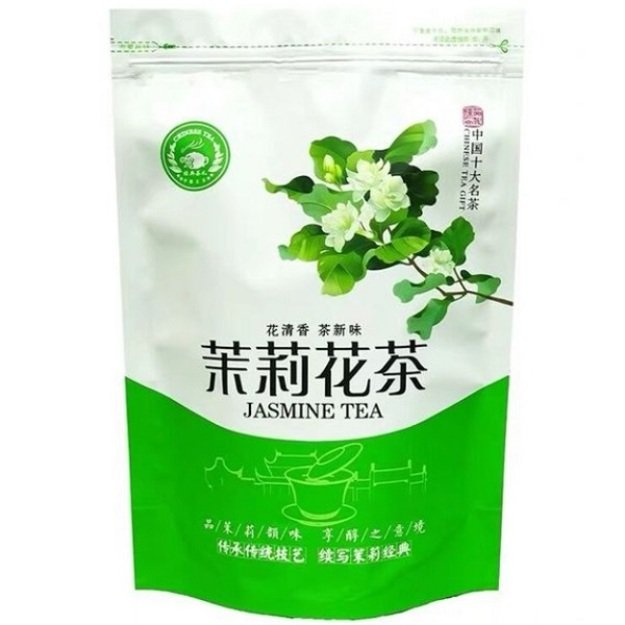 HUANG SHAN MAO FENG žalioji arbata su JAZMINŲ ŽIEDAIS (250 g.)