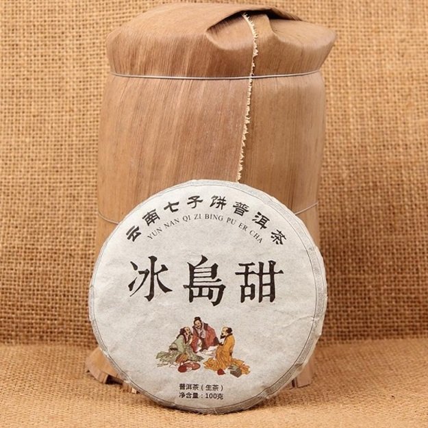 Raw Pu-Erh (QI ZI BING / 2014 m.) arbata (100 g.)