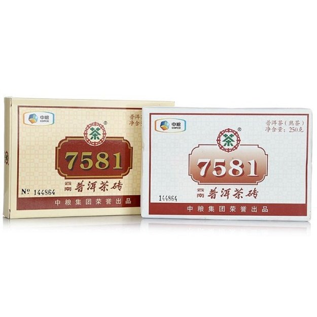 Ripe Pu-Erh (CNNP Classic: ZHONG CHA / 2020 m.) arbata (250 g.)