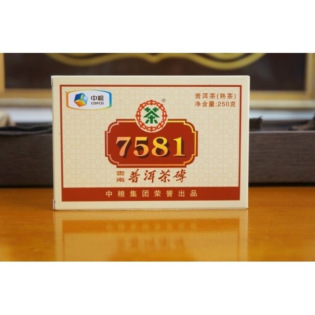 Ripe Pu-Erh (CNNP Classic: ZHONG CHA / 2020 m.) arbata (250 g.)
