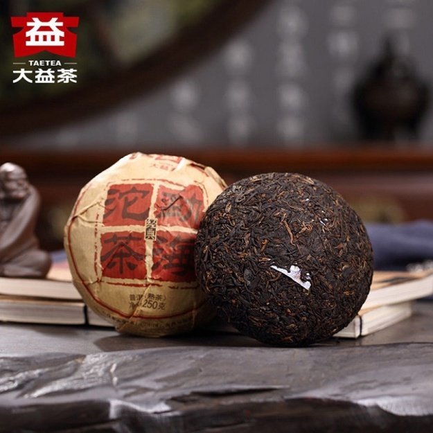 Ripe Pu-Erh (Menghai Classic: DAYI / 2015 m.) arbata (250 g.)