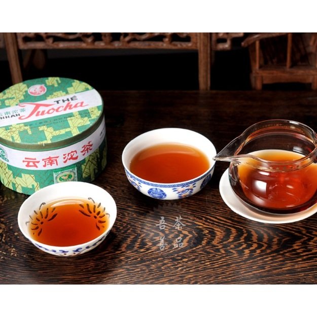 Ripe Pu-Erh (Xiaguan Classic: XIAO FA / 2010, 2014, 2016, 2018, 2022, 2023 m.) arbata (100 g.)