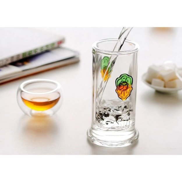 Stiklinis Kung Fu arbatos puodelis su filtru (180 ml.)