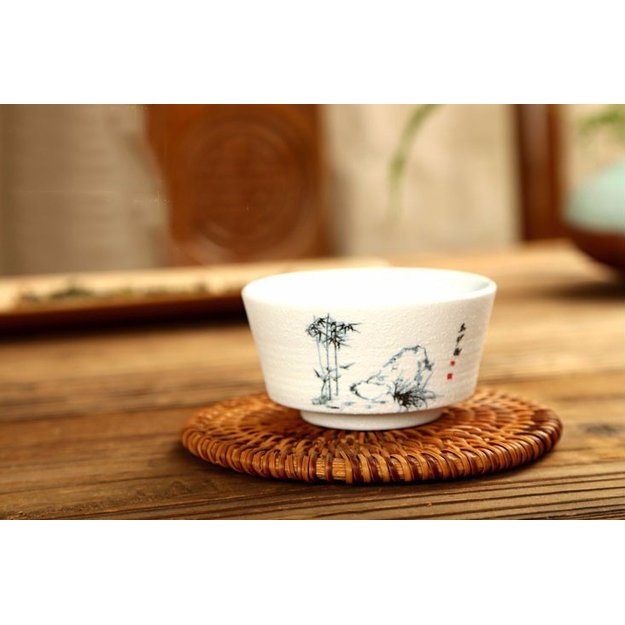Keramikinis KUNG FU arbatinukas ir 2 pialos (170 ml.)