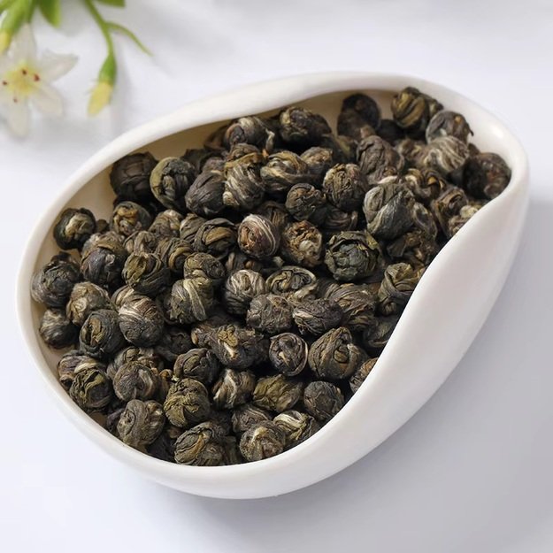 DRAKONO PERLAI žalioji jazminų arbata (250 g.) 1