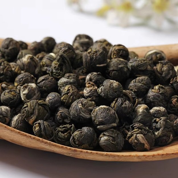 DRAKONO PERLAI žalioji jazminų arbata (250 g.) 2