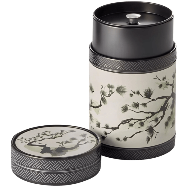 Skardinė dėžutė arbatai AKASHI PINE 1