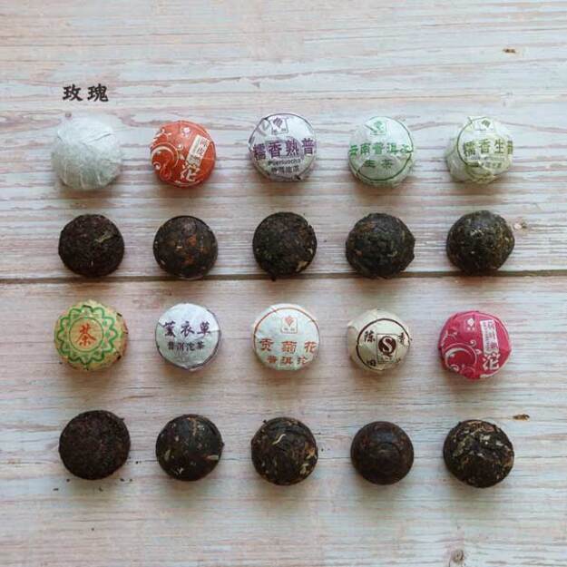 MINI TUO CHA Pu-Erh arbatos rinkinys (40 vnt.)