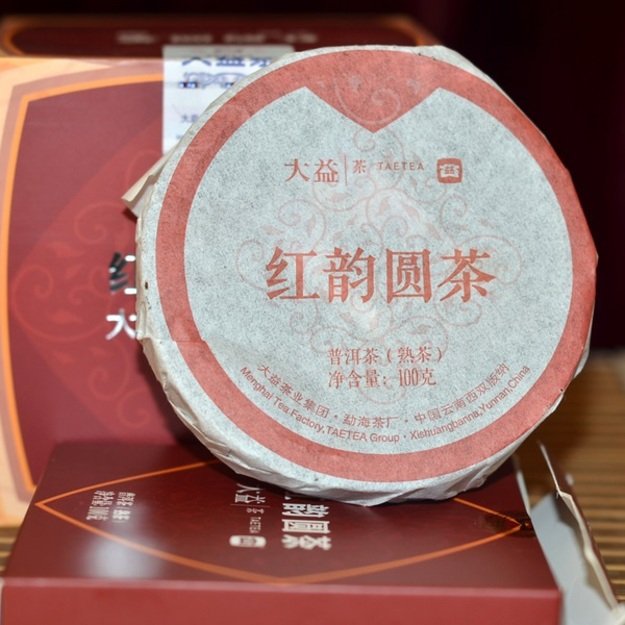 Ripe Pu-Erh (Menghai Classic: RED RHYME / 2022, 2014 m.) arbata (100 g.)
