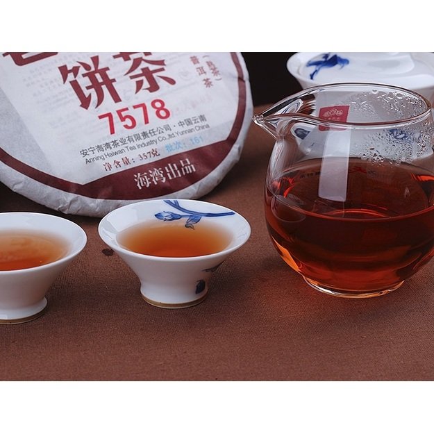 Ripe Pu-Erh (Haiwan Classic: 7578 / 2018 m.) arbata (357 g.)