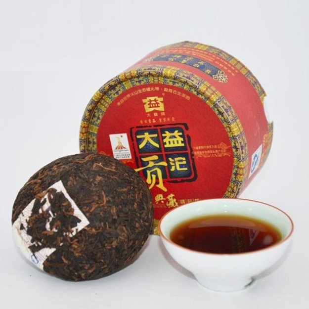 Ripe Pu-Erh (Menghai Classic: ROYAL GONG / 2010 m.) arbata (100 g.)