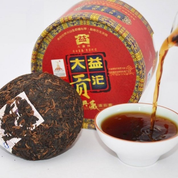 Ripe Pu-Erh (Menghai Classic: ROYAL GONG / 2010 m.) arbata (100 g.)