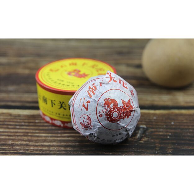 Raw Pu-Erh (Xiaguan Classic: THE YEAR OF SNAKE / 2013 m.) arbata (100 g.)