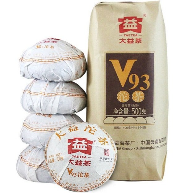 Ripe Pu-Erh (Menghai Classic: V93 / 2018 m.) arbata (100 g.)