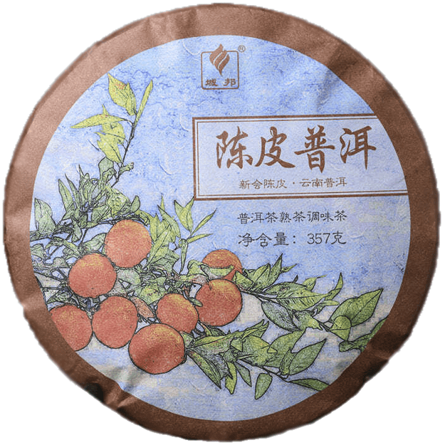 Ripe Pu-Erh (su APELSINO ŽIEVELE / 2024 m.) arbata (357 g.)