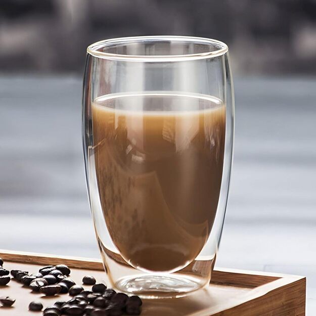 Dvigubo stiklo stiklinė LATTE (2 vnt.) 4