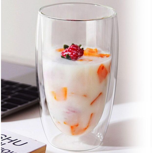 Dvigubo stiklo stiklinė LATTE (2 vnt.) 5