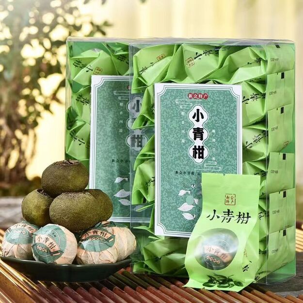 Ripe Pu-Erh (2025 m.) arbata MANDARINE (8 g.) 1