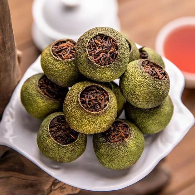 Ripe Pu-Erh (2025 m.) arbata MANDARINE (8 g.) 3