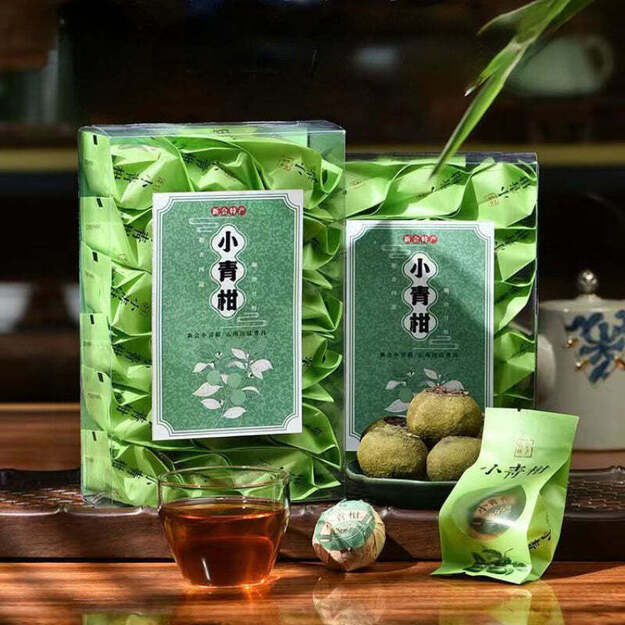 Ripe Pu-Erh (2025 m.) arbata MANDARINE (8 g.) 5