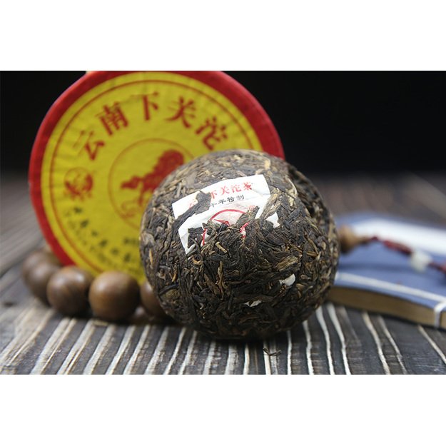 Raw Pu-Erh (Xiaguan Classic: THE YEAR OF HORSE / 2014 m.) arbata (100 g.)