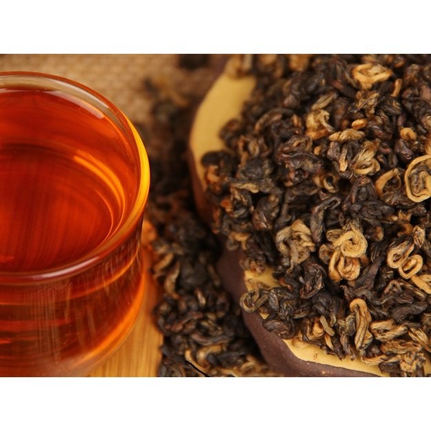 DIAN HONG (AUKSINĖ SRAIGĖ) juodoji arbata (250 g.) 3