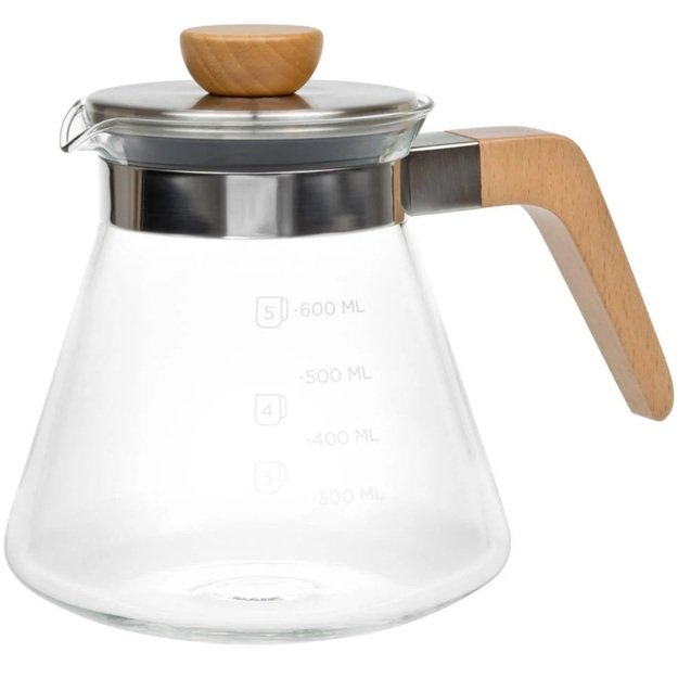 Stiklinis arbatinukas WOODY (600 ml.)