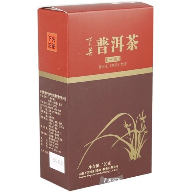 Ripe Pu-Erh (Xiaguan Classic: GOLD GUI / 2016 m.) arbata (100 g.)