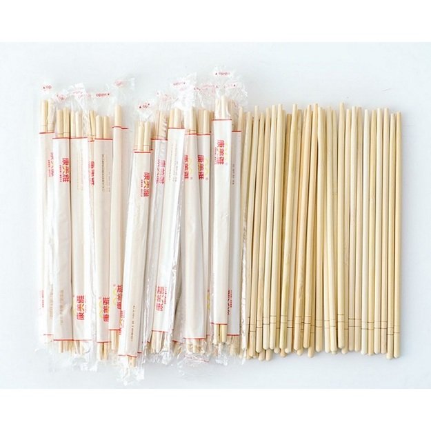 Bambukinės valgymo lazdelės (100 p.)