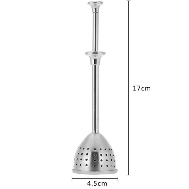 Plieninis arbatos sietelis
