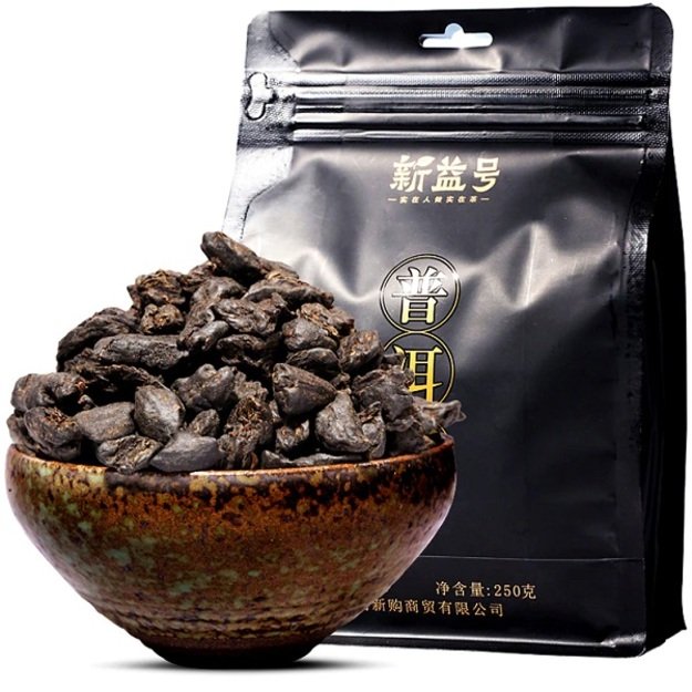 MENGHAI BROKEN SILVER FOSSIL Ripe Pu-Erh (2023 m.) arbata (250 g.)